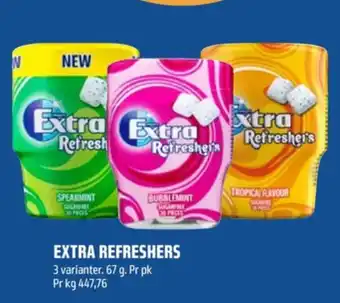 Coop Obs Extra tyggegummi tilbud