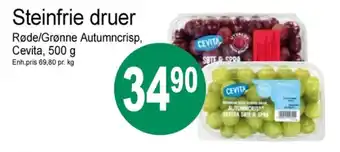 Joker Cevita druer tilbud