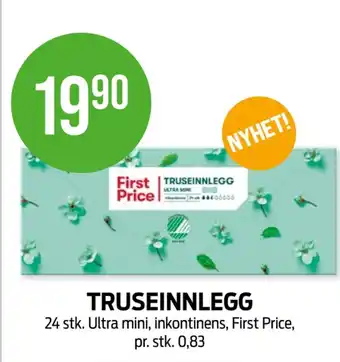 Kiwi First price truseinnlegg tilbud