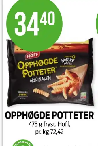 Kiwi Hoff opphøgde potteter søtpotet tilbud
