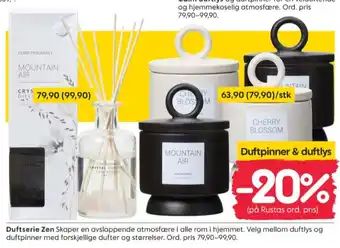Rusta Ukjent duftlys tilbud