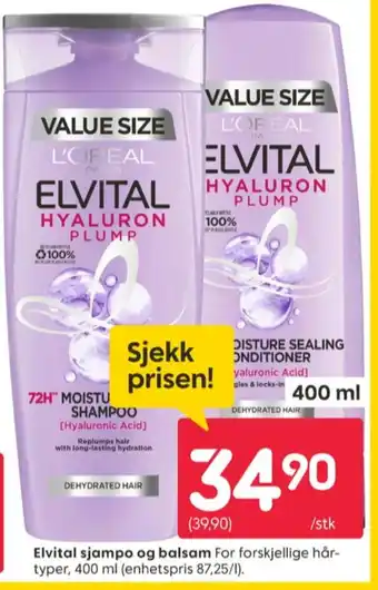 Rusta Elvital shampoo tilbud