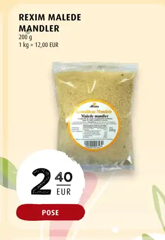 Scandinavian Park REXIM MALEDE MANDLER tilbud