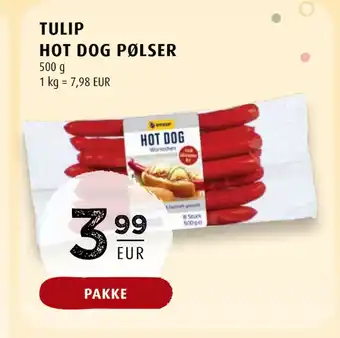 Scandinavian Park TULIP HOT DOG PØLSER tilbud