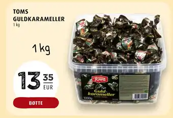 Scandinavian Park TOMS GULDKARAMELLER tilbud
