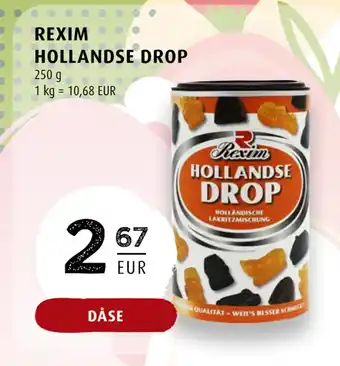 Scandinavian Park REXIM HOLLANDSE DROP tilbud