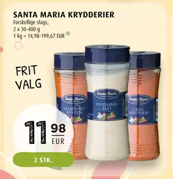 Scandinavian Park SANTA MARIA KRYDDERIER tilbud