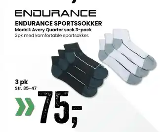 Sport Outlet ENDURANCE SPORTSSOKKER tilbud