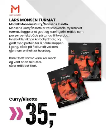 Sport Outlet LARS MONSEN TURMAT tilbud