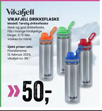 Sport Outlet VIKAFJELL DRIKKEFLASKE tilbud