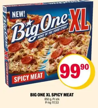Coop Extra BIG ONE XL SPICY MEAT tilbud