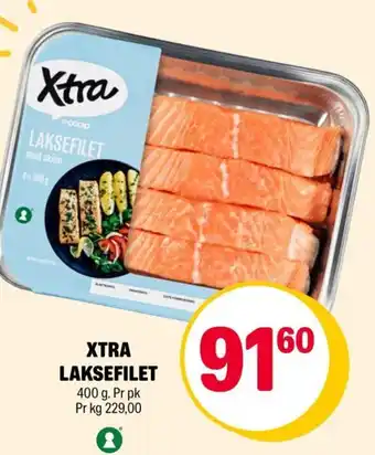 Coop Extra XTRA LAKSEFILET tilbud