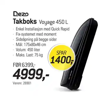 Thansen Takboks tilbud