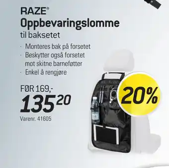 Thansen Oppbevaringslomme tilbud