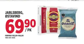 Jacobs JARLSBERG, ØSTAVIND tilbud