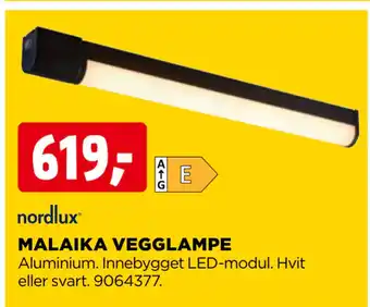jem & fix MALAIKA VEGGLAMPE tilbud