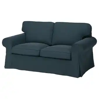 IKEA Ektorp 2-seters sofa, Hillared mørk blå tilbud