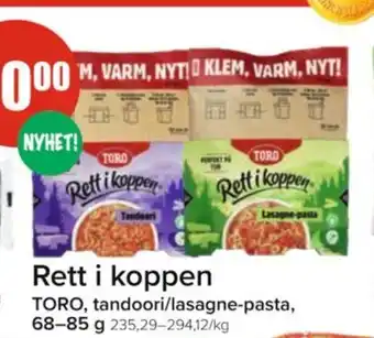 Spar Rett i koppen tilbud