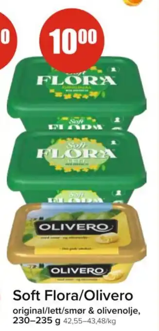 Spar Soft Flora/Olivero tilbud