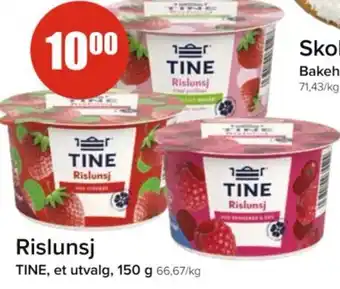 Spar Rislunsj tilbud