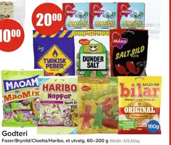 Spar Godteri tilbud