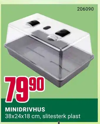 Europris MINIDRIVHUS tilbud