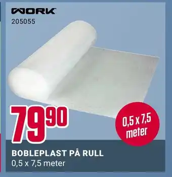 Europris BOBLEPLAST PÅ RULL tilbud