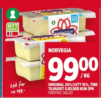Meny NORVEGIA tilbud