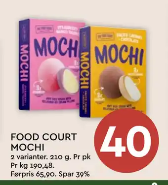 Coop Mega FOOD COURT MOCHI tilbud