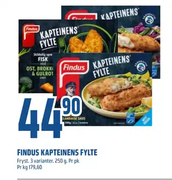 Coop Obs FINDUS KAPTEINENS FYLTE tilbud