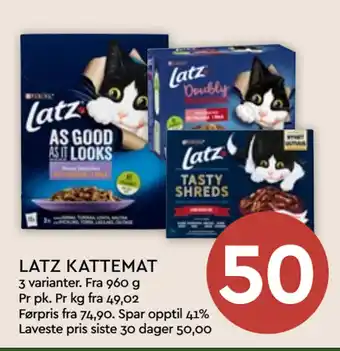Coop Mega LATZ KATTEMAT tilbud