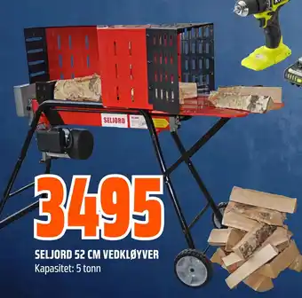 Obs Bygg SELJORD 52 CM VEDKLØYVER tilbud