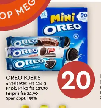 Coop Mega OREO KJEKS tilbud