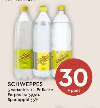Coop Mega SCHWEPPES tilbud