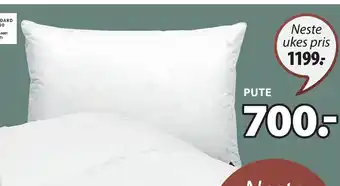 JYSK PUTE tilbud