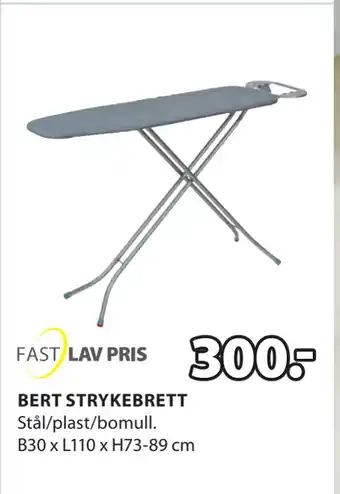 JYSK BERT STRYKEBRETT tilbud