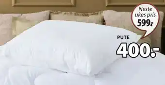 JYSK PUTE tilbud