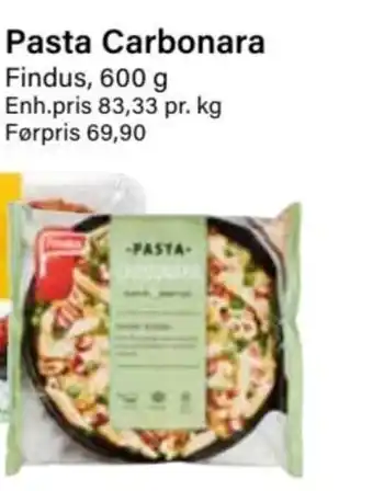 Nærbutikken Pasta Carbonara Findus, 600 g tilbud