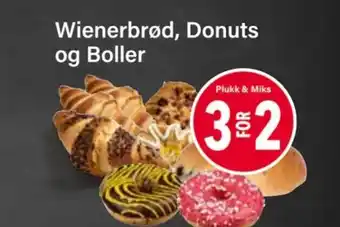 Nærbutikken Wienerbrød, Donuts og Boller tilbud