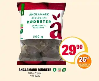 Coop Extra ÄNGLAMARK RØDBETE tilbud