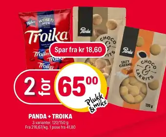 Coop Extra PANDA + TROIKA tilbud