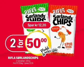 Coop Extra RIFLA SØRLANDSCHIPS tilbud