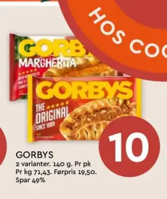 Coop Mega Gorbys pirog tilbud