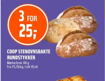 Coop Obs Ukjent butiksbagt brød tilbud