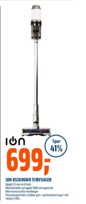 Coop Obs Ion støvsuger tilbud