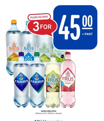 Rema 1000 FARRIS/BRIS/FRUS tilbud