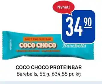 Rema 1000 COCO CHOCO PROTEINBAR tilbud