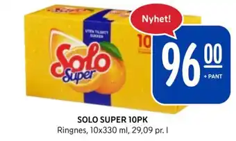 Rema 1000 SOLO SUPER 10PK tilbud