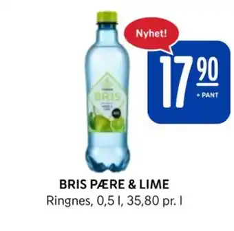 Rema 1000 BRIS PÆRE & LIME Ringnes 0.5 l. tilbud