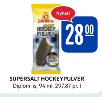 Rema 1000 SUPERSALT HOCKEYPULVER Diplom-is tilbud